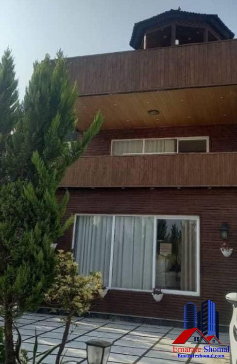 ویلای شهرکی 3 خوابه در چلندر با روف چمن مصنوعی