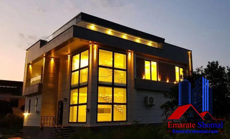 ویلای نوساز فول امکانات 490 متری در نوشهر، خیابان ریاست جمهوری