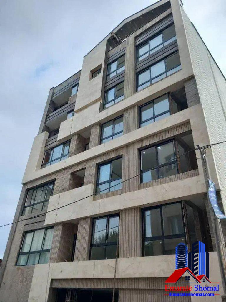 فروش آپارتمان لوکس ۲۱۵ متری در خیابان بخشی نوشهر | ۴ خواب با ۳ مستر